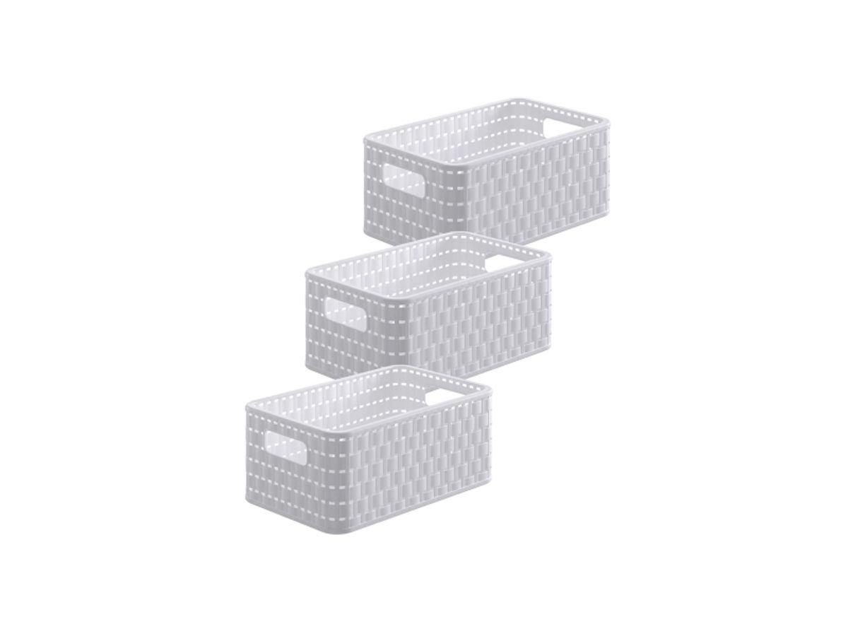 Rotho Storage Box Country A5 28X18x13 White