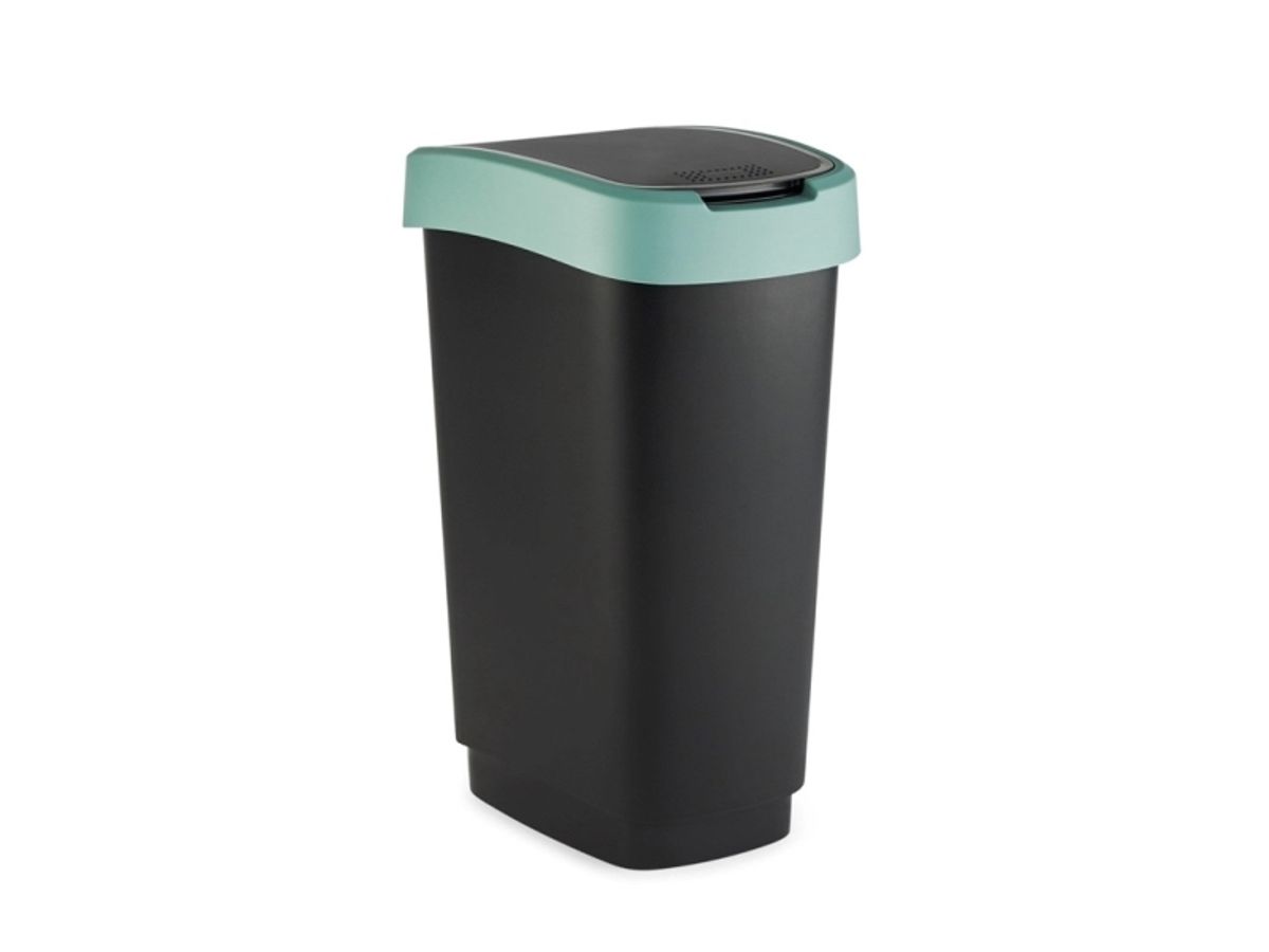 Rotho Swing Bin 10L Twist Green