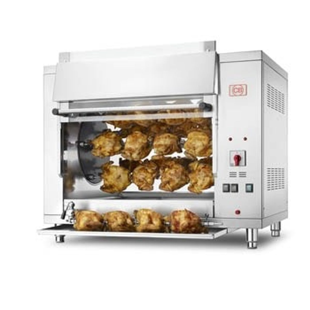 Rotiserie elektrisk kyllingegrill p7/5 (20P)