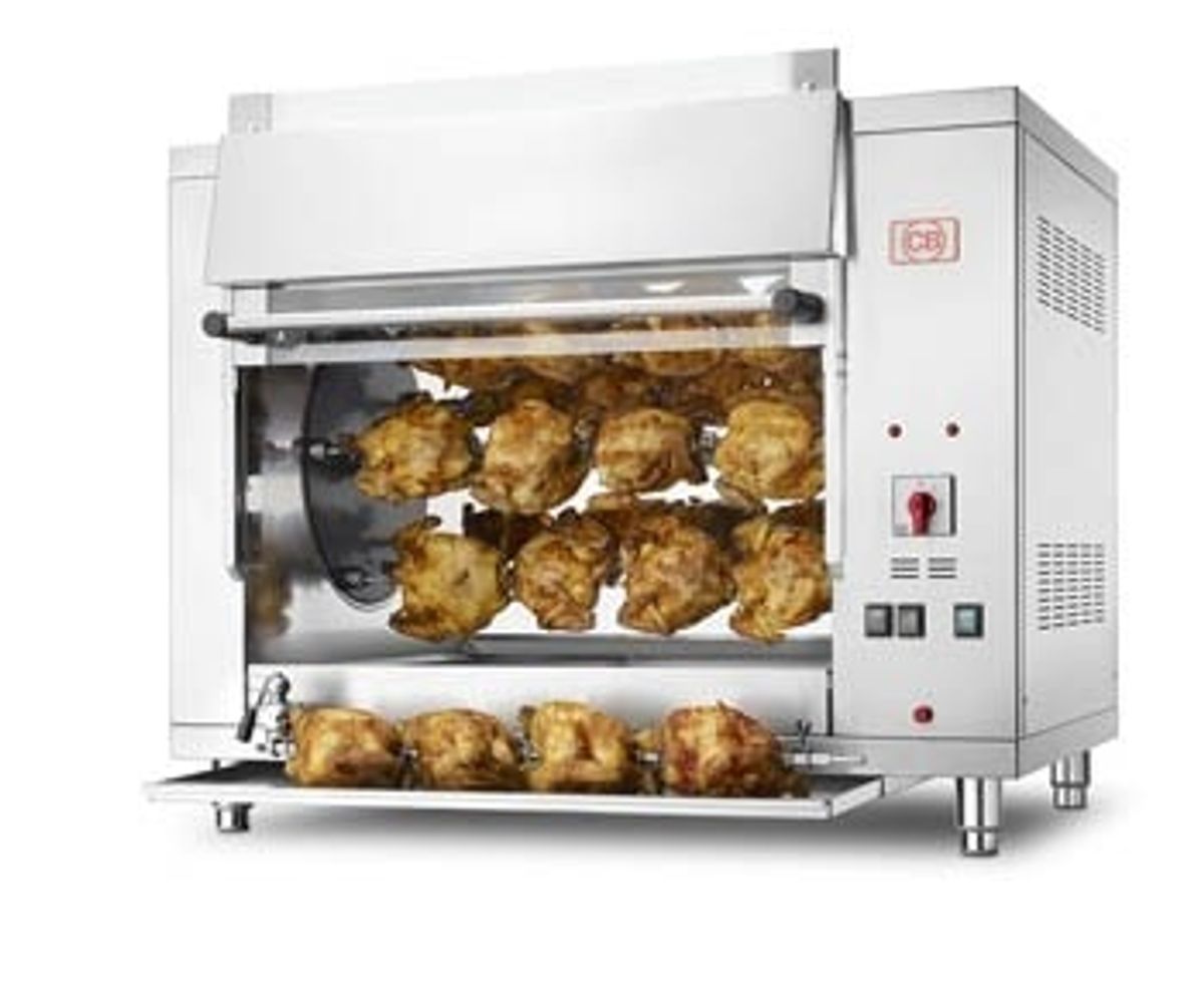 Rotiserie elektrisk kyllingegrill p7/5 (20P)