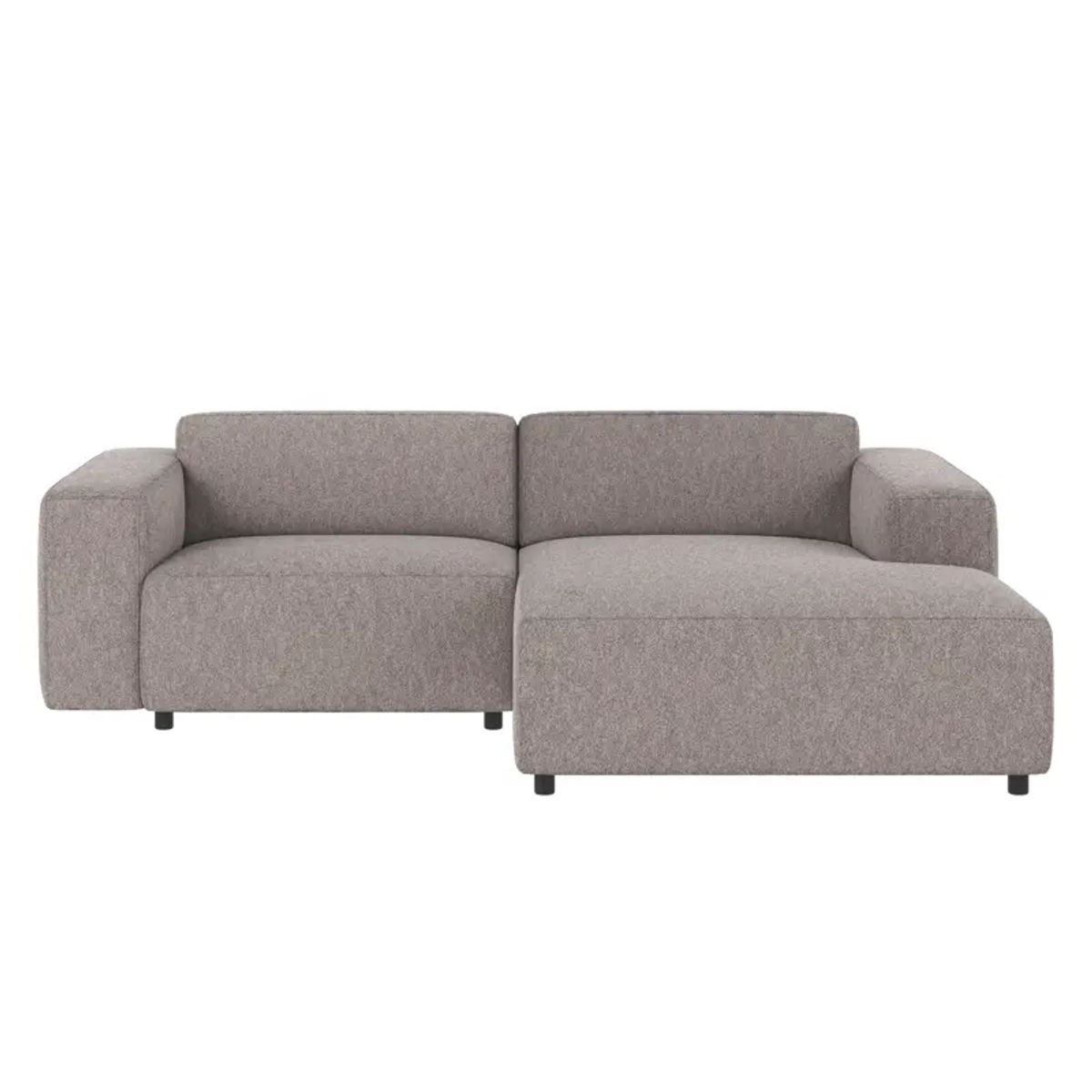 ROWICO Willard 3 pers. modul sofa, m. højre chaiselong - grå stof