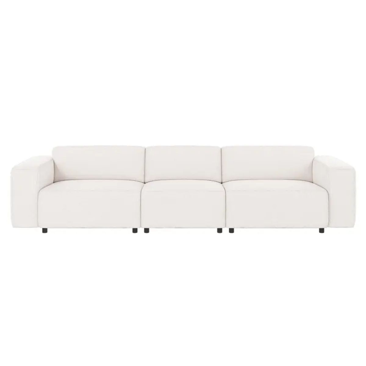 ROWICO Willard 4 pers. modul sofa - hvid stof