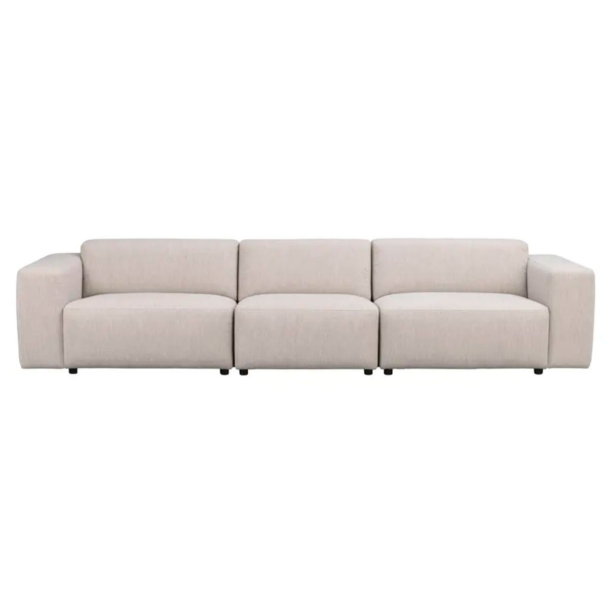 ROWICO Willard 4 pers. modul sofa - lys beige stof