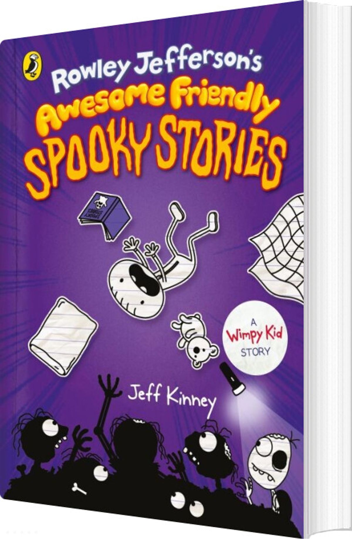 Rowley Jefferson's Awesome Friendly Spooky Stories - Jeff Kinney - English Book