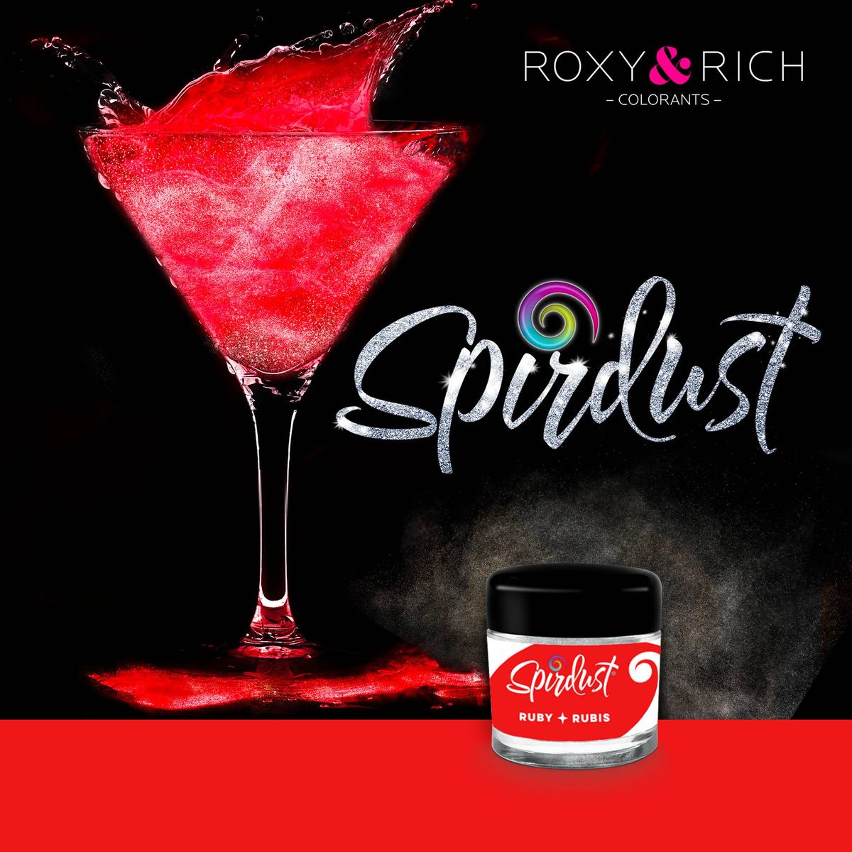 Roxy & Rich - Spirdust Ruby 1,5g