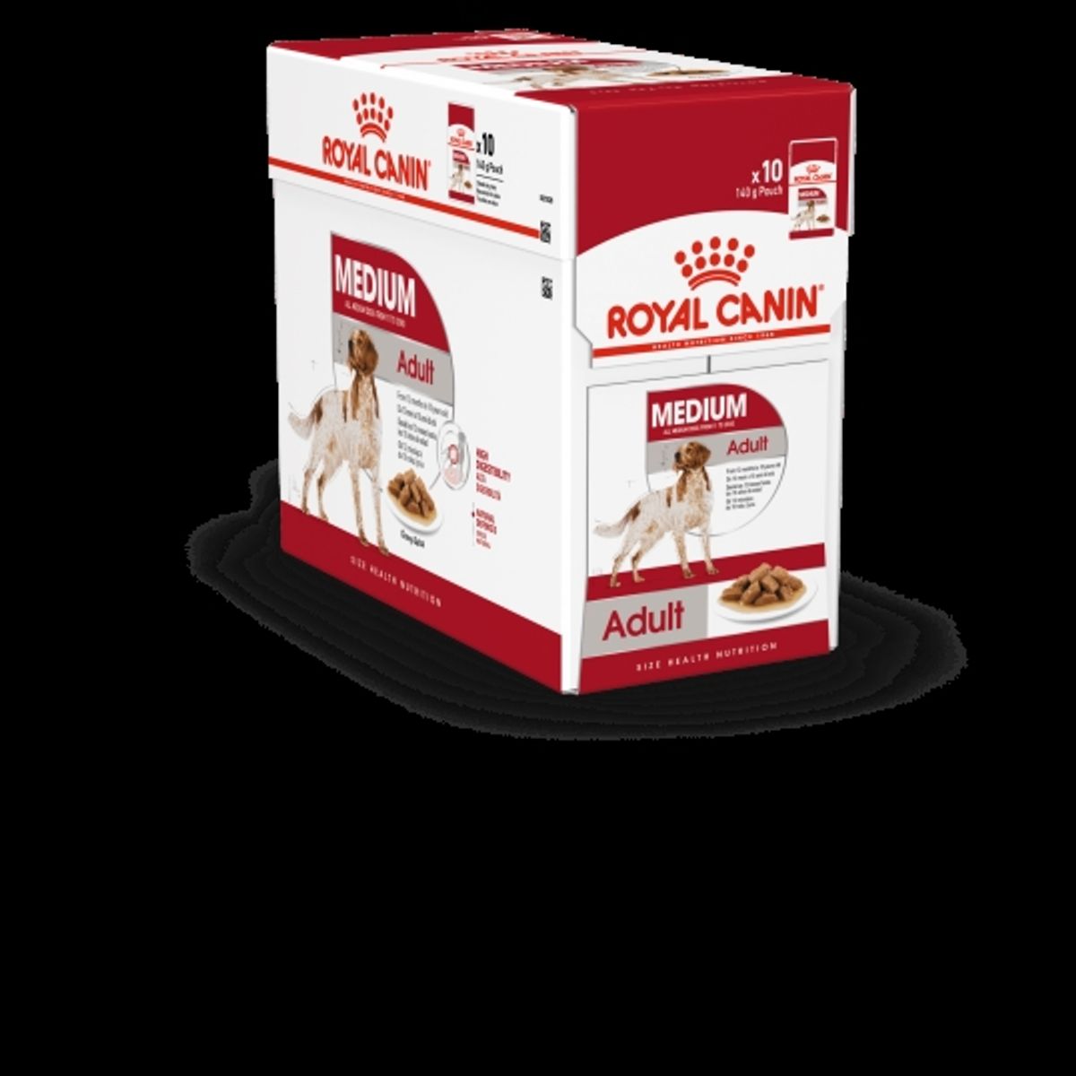 Royal Canin Adult Medium vådfoder, 10 poser