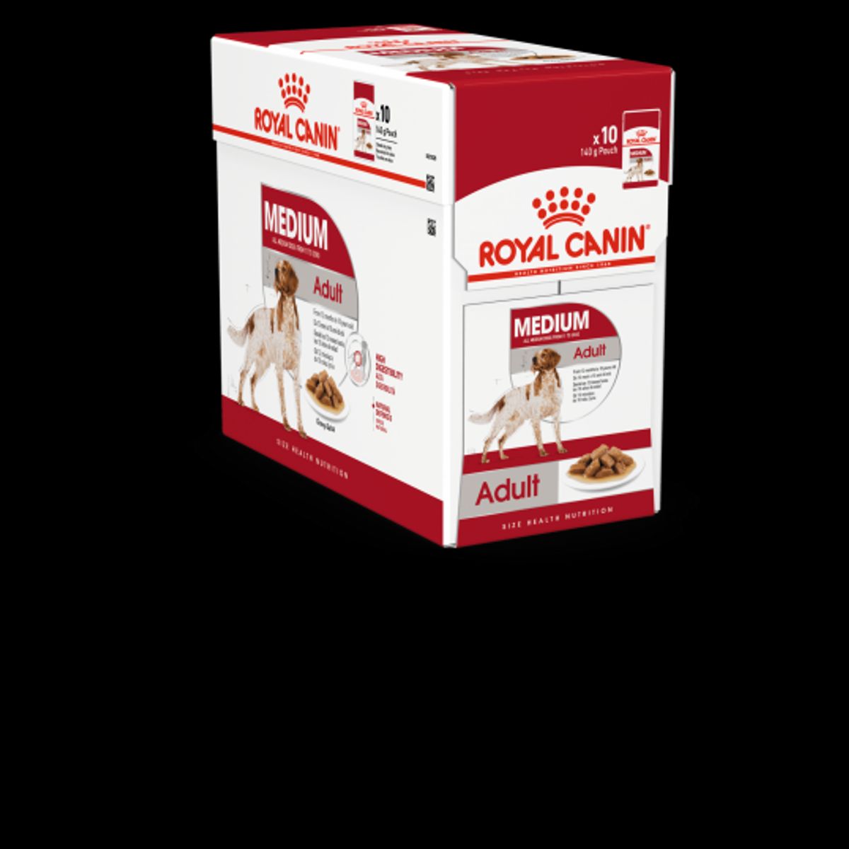 Royal Canin Adult Medium vådfoder, 10 poser