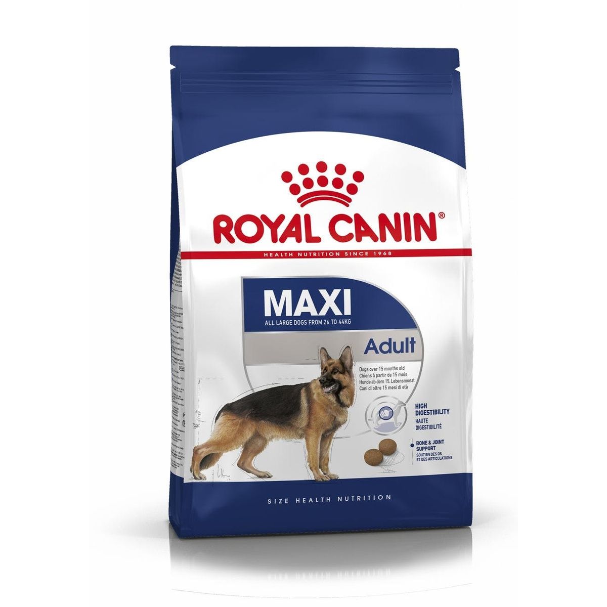 Royal Canin Maxi Adult 26-44kg. Voksen og Moden. Hund.