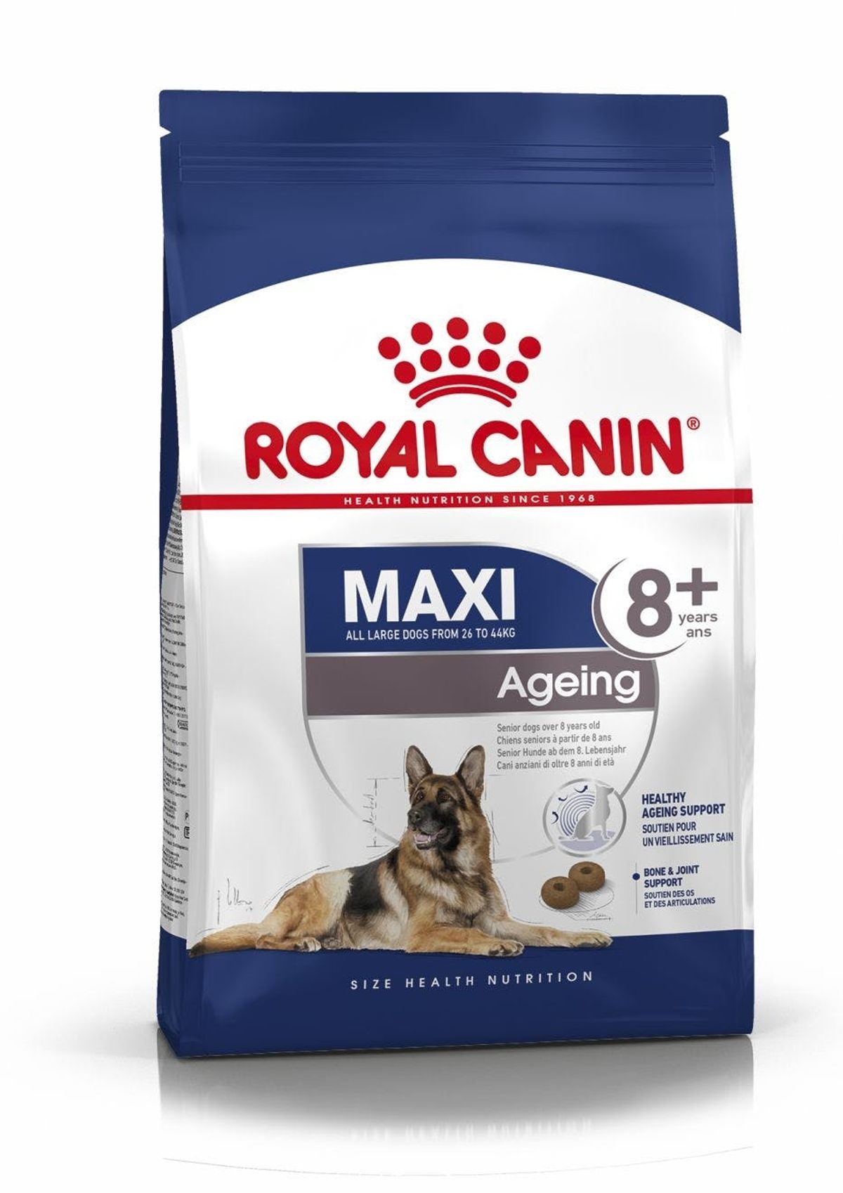 Royal Canin Maxi Ageing 8+. Hunde over 8 år. 26-44kg. (15kg.)