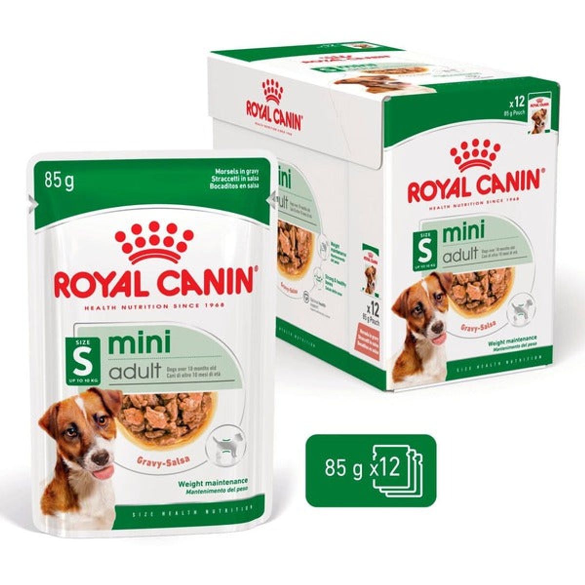 Royal Canin Mini Adult Vådfoder til hund 12x85g