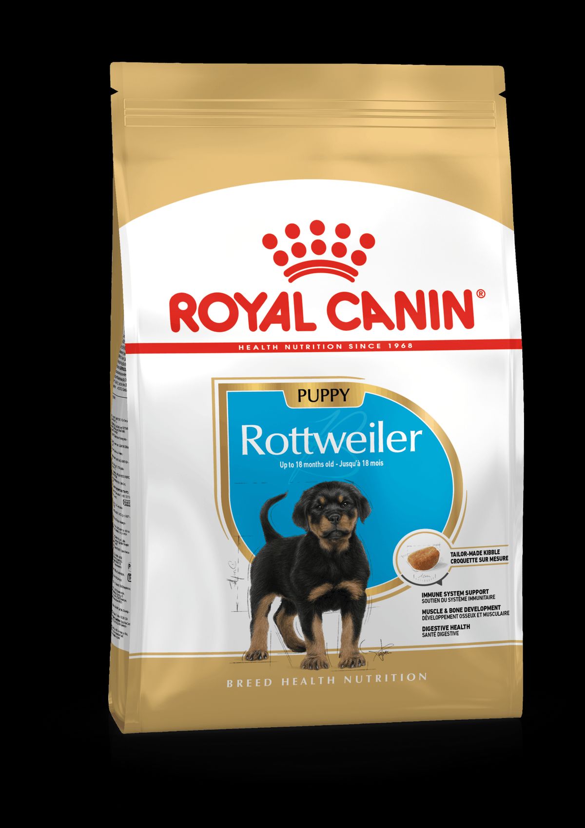 Royal Canin Rottweiler Puppy - op til 18 måneder (12kg)