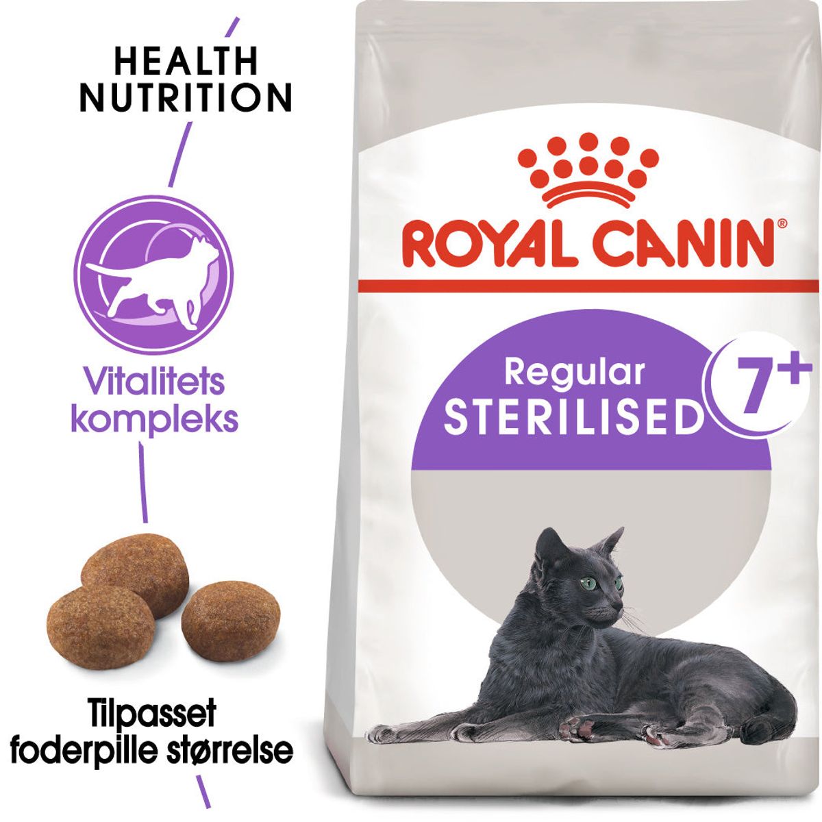 Royal canin Royal Canin Sterilised 7+ Adult Tørfoder til kat 10kgKattefoder