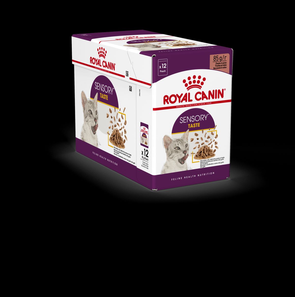 Royal Canin Sensory Taste Gravy Vådfoder. 12x85g