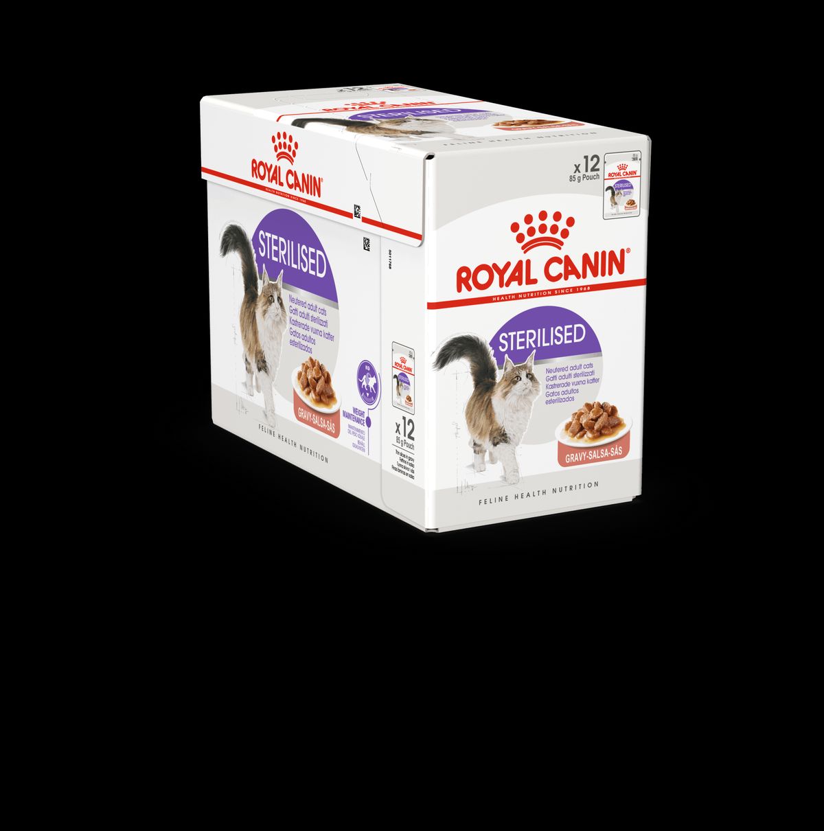 Royal Canin Sterilised Gravy Vådfoder. 12x85g