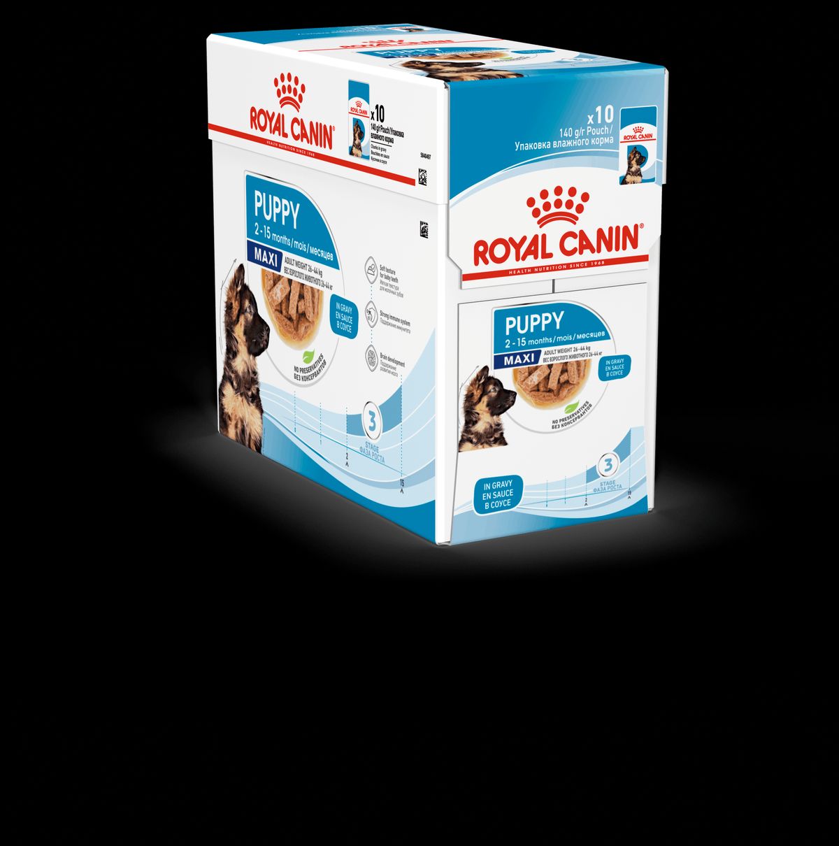 Royal Canin vådfoder Maxi Puppy 10x140g