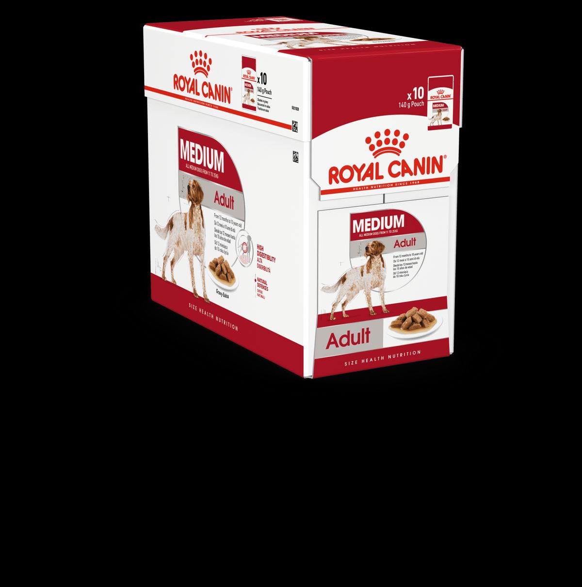 Royal Canin vådfoder Medium Adult 10x140g