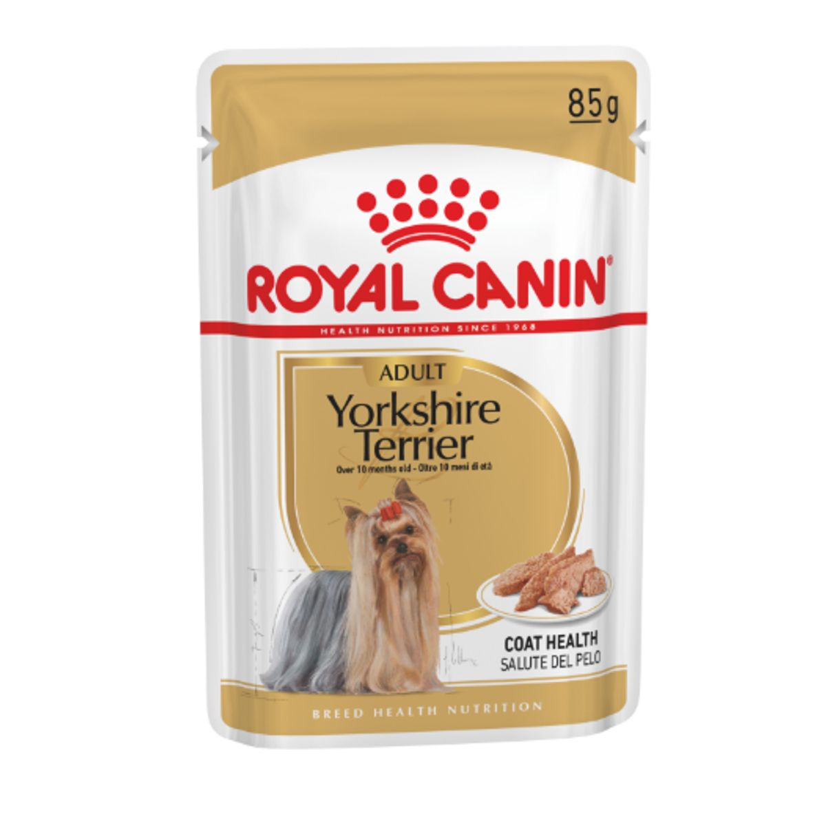 Royal Canin vådfoder Yorkshire Terrier. Adult - over 10 måneder. 12x85g.