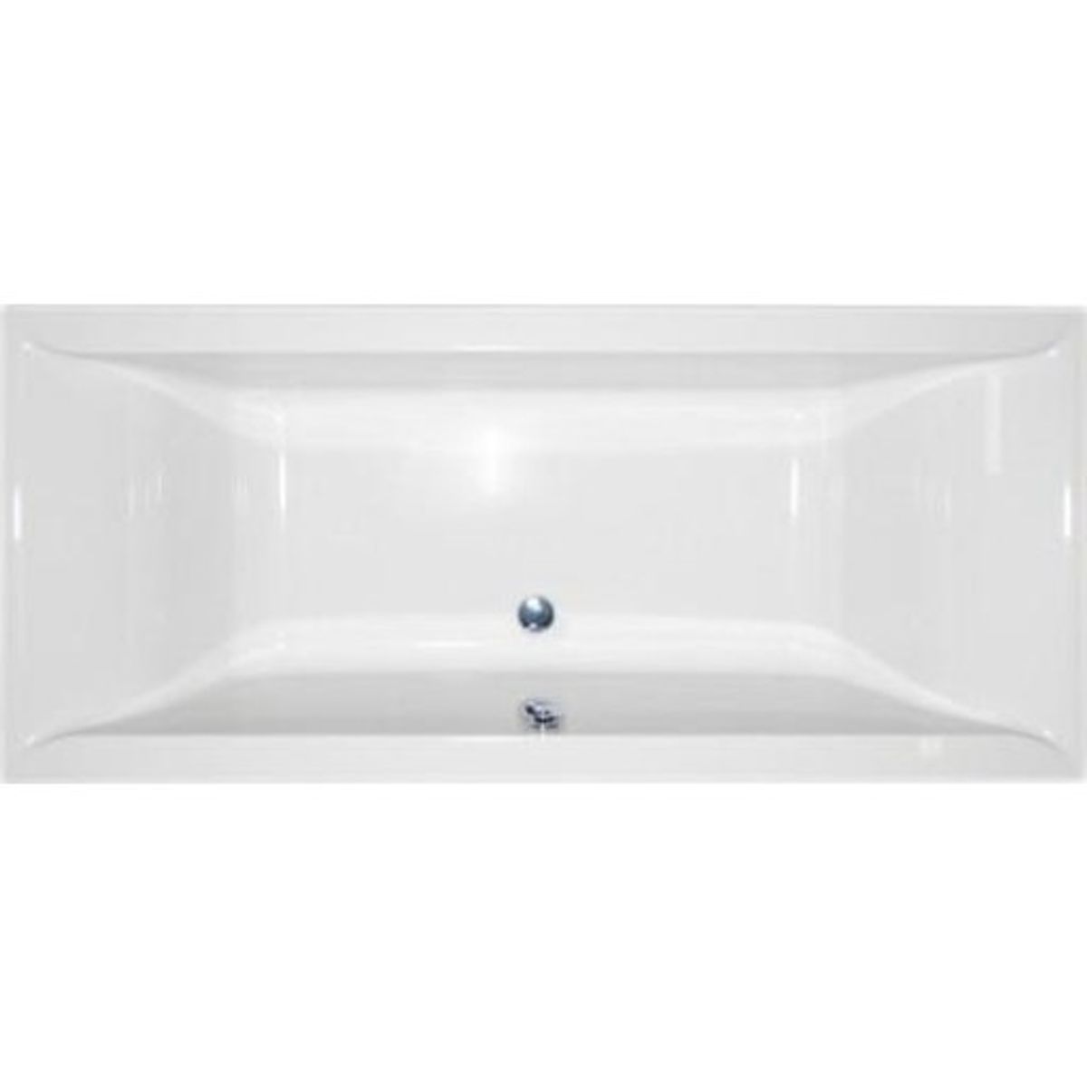 Royal Vigga C3S spabad, 180x80 cm, hvid