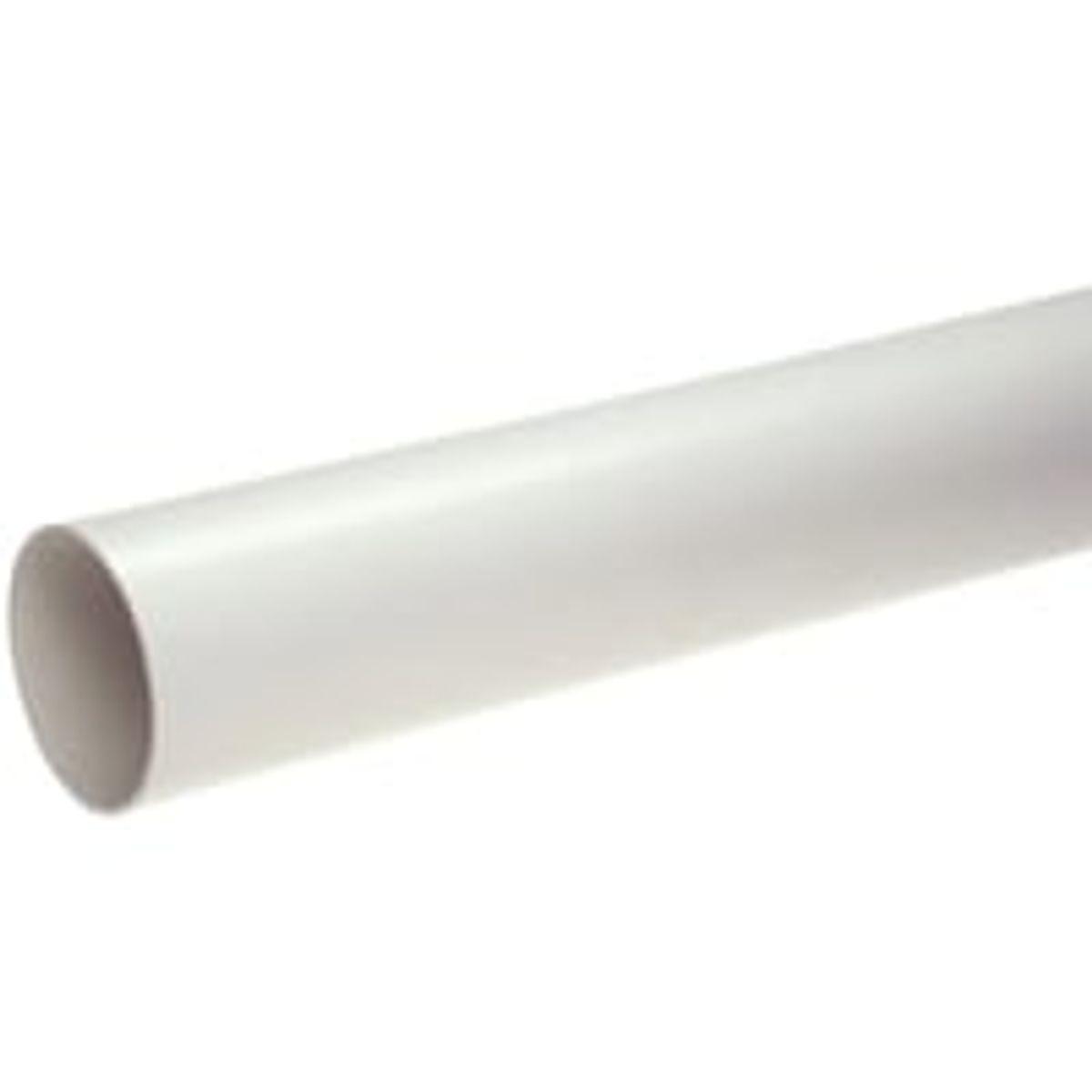 Rr 1,15 Meter 51mm Hvid Plast