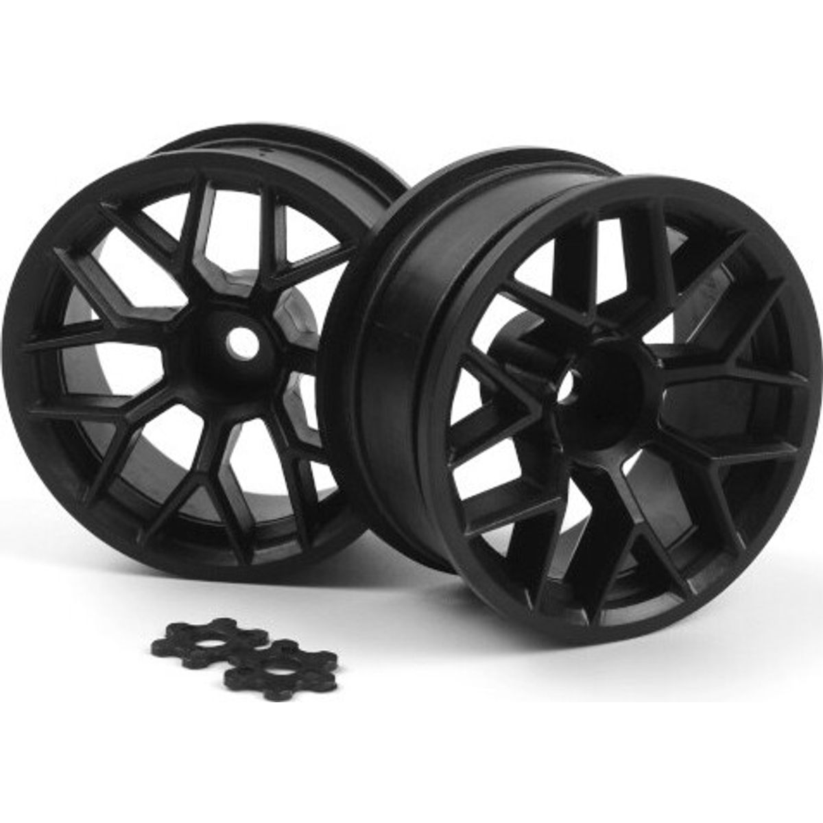 Rtr Wheel 26mm Black (9mm Offset/2pcs) - Hp160368 - Hpi Racing