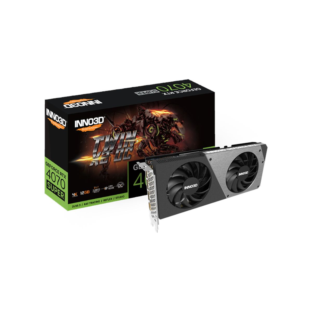 RTX 4070 Super 12GB Inno3D Twin X2 OC GDDR6X