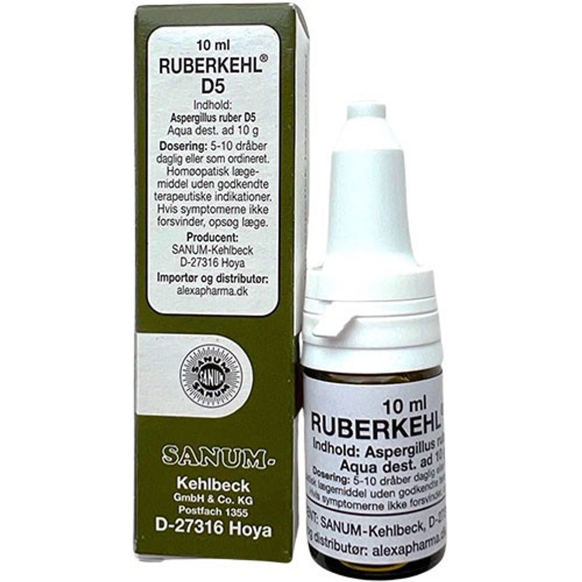 Ruberkehl dråber D5 - 10 ml