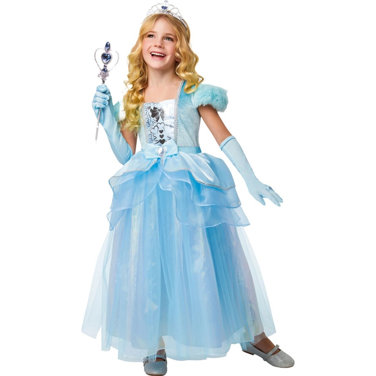 Rubies - Deluxe Blue Princess Dress (110-116 Cm)