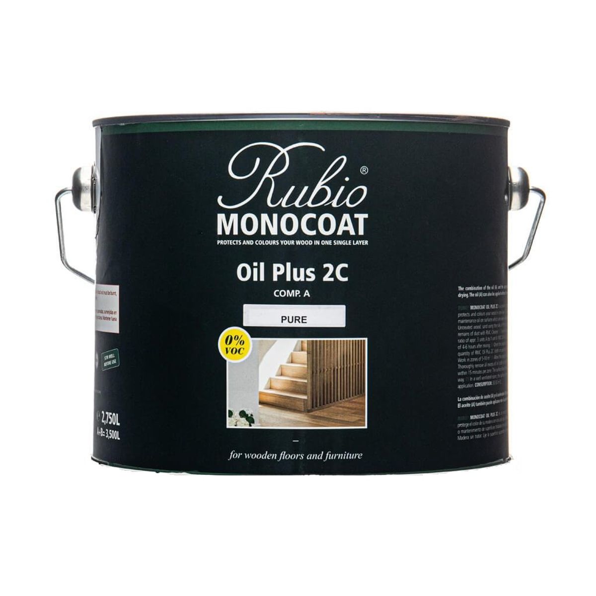 Rubio Monocoat olie Plus 2C Biscuit - 5 L