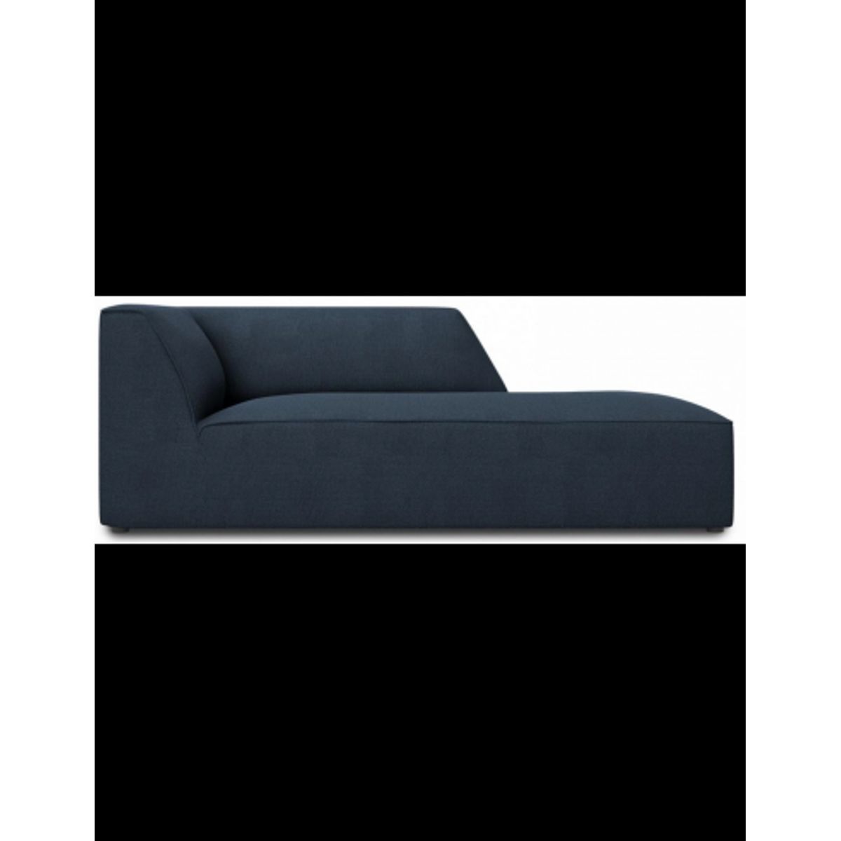 Ruby højrevendt daybed i polyester B181 cm - Navy