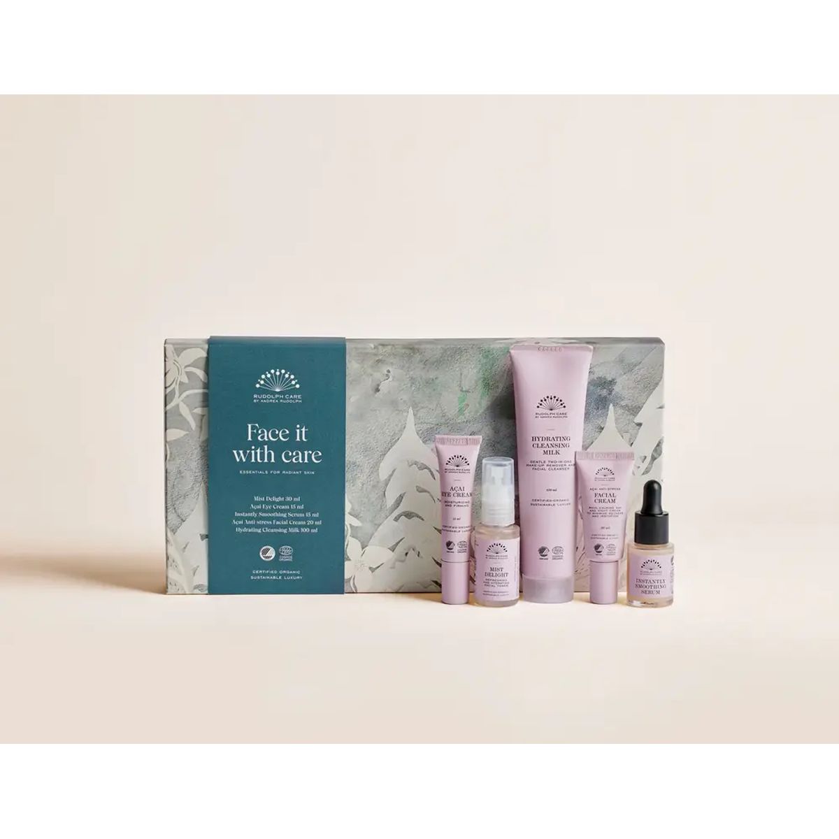 Rudolph Care "Face it with care - Essentials for Radiant Skin" Gaveæske