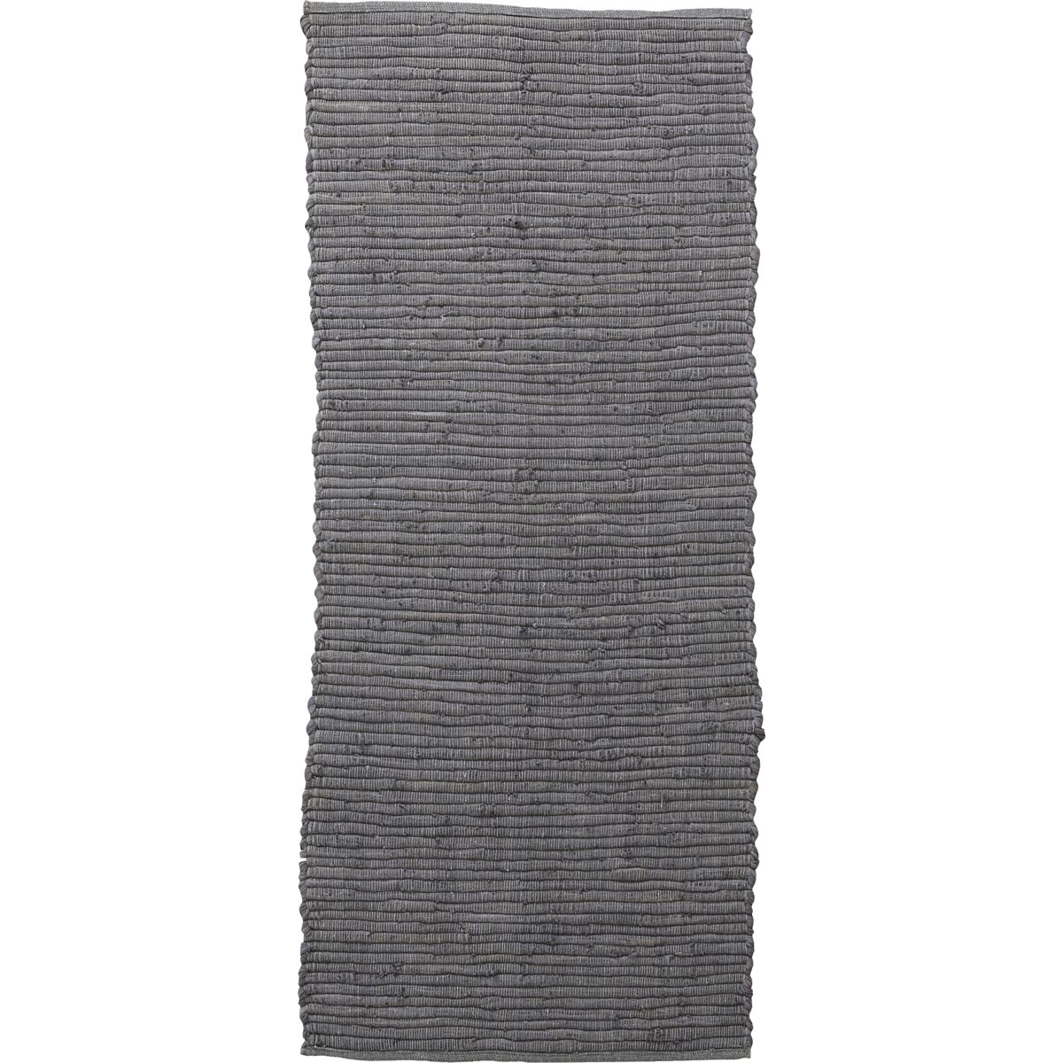 Rug, HDChindi, Grey - Grey / Cotton , Other fibers / l: 160 cm, w: 70 cm