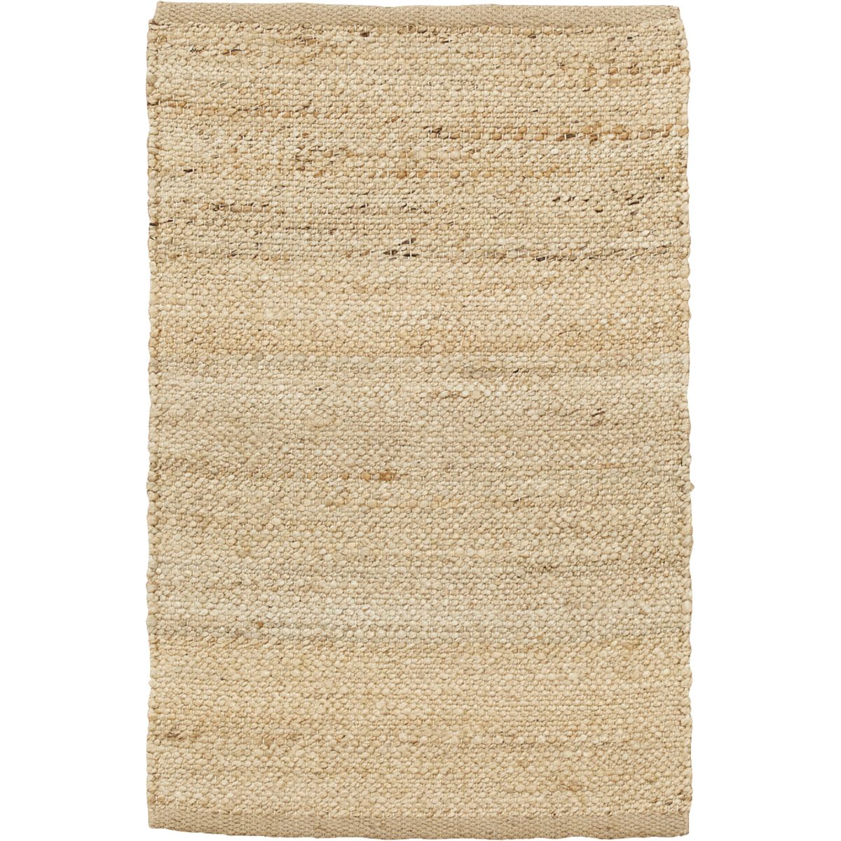 Rug, HDHempi, Nature - Nature / Hemp , Jute , Cotton / l: 90 cm, w: 60 cm