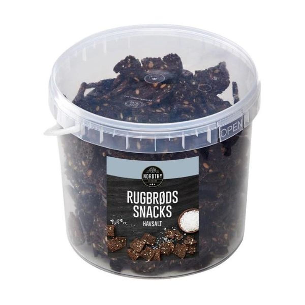 Rugbrødssnack Havsalt Bt 650 G