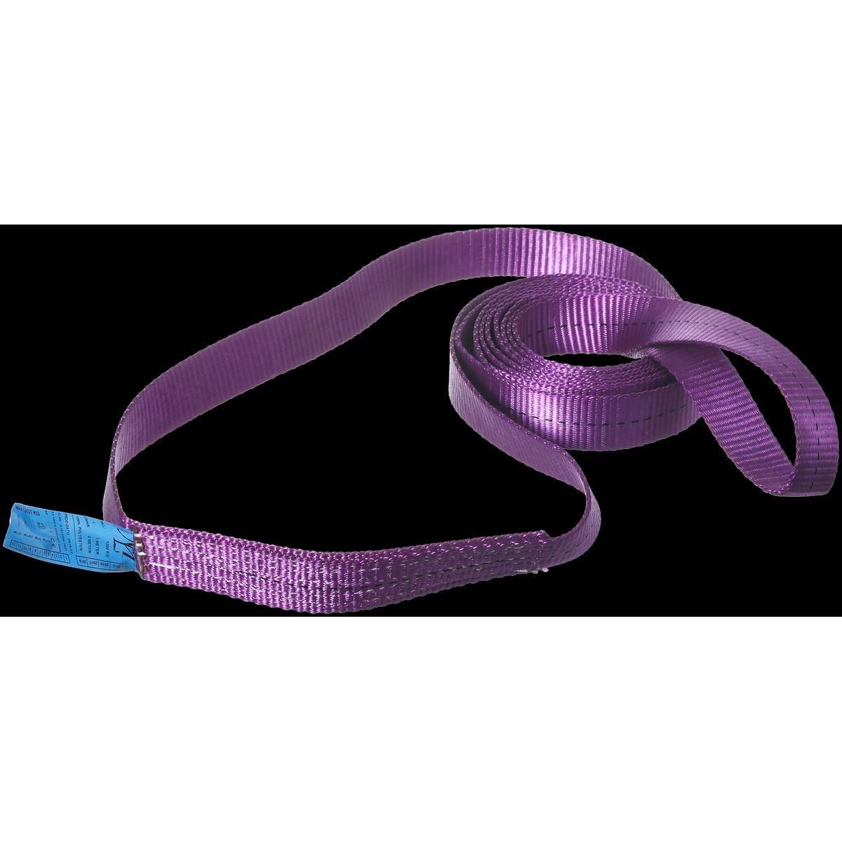 Rundsling flad violet 1,0T 1,0m