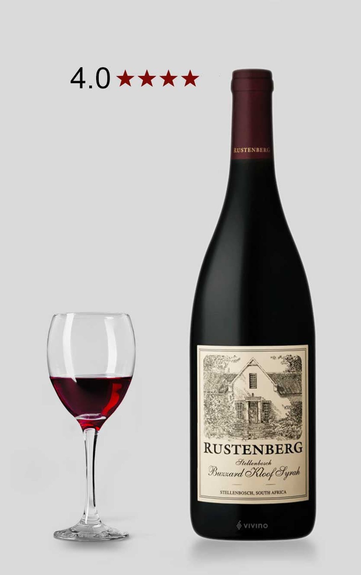 Rustenberg Buzzard Kloof Syrah 2015