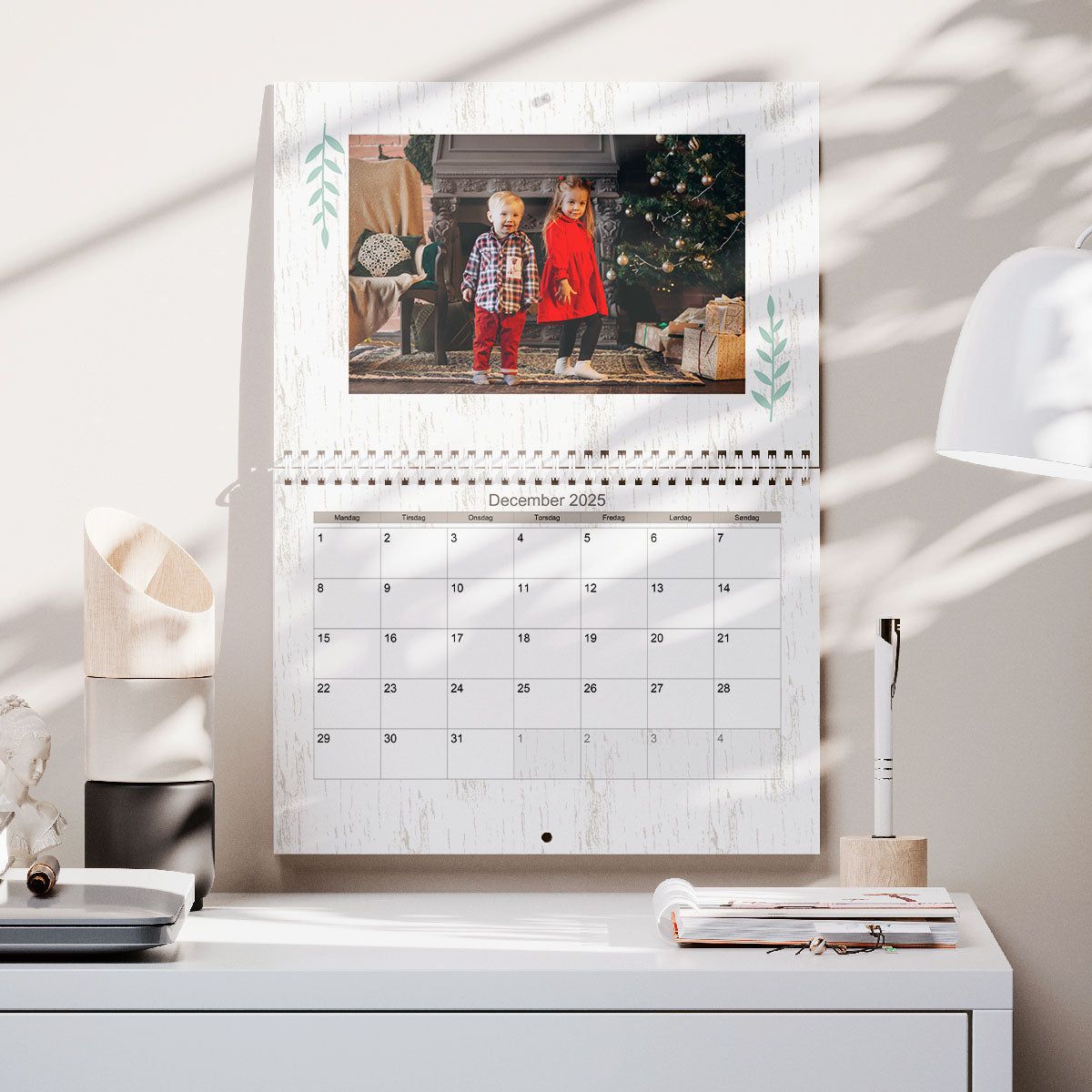 Rustik Kalender - Dobbeltsidet