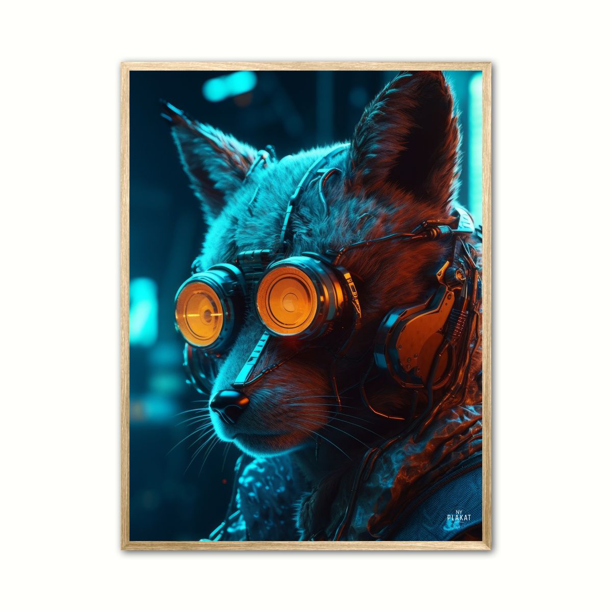 Rv - Cyberpunk plakat 50 x 70 cm (B2)