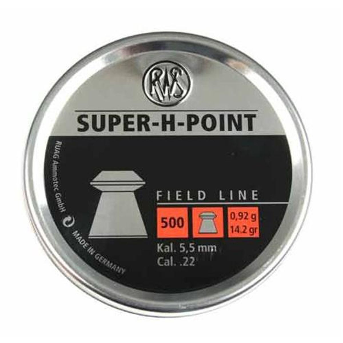 RWS Super H-Point 5,5mm 0,94 gram