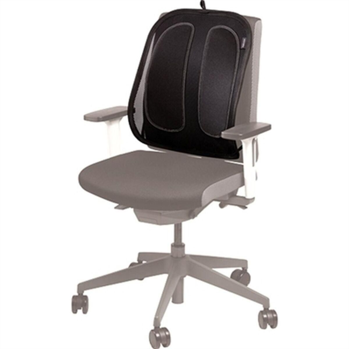 Ryglæn Fellowes 9191301 Ergonomisk Justerbar Sort Plastik