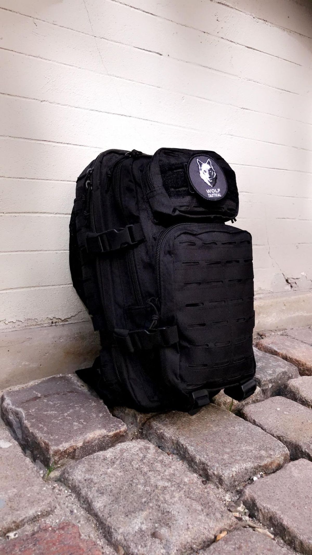 RYGSÆK SORT | US SORT LASER CUT ASSAULT BACKPACK SMALL - MIL-TEC