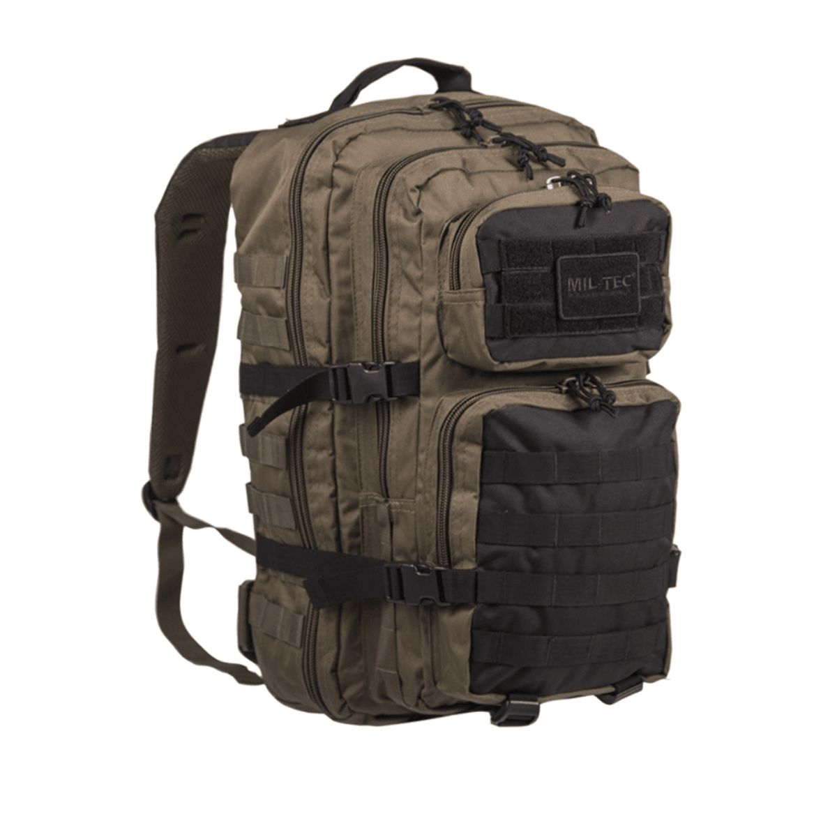 Rygsæk til mænd | US ASSAULT PACK LARGE RANGER GRØN/SORT - MIL-TEC