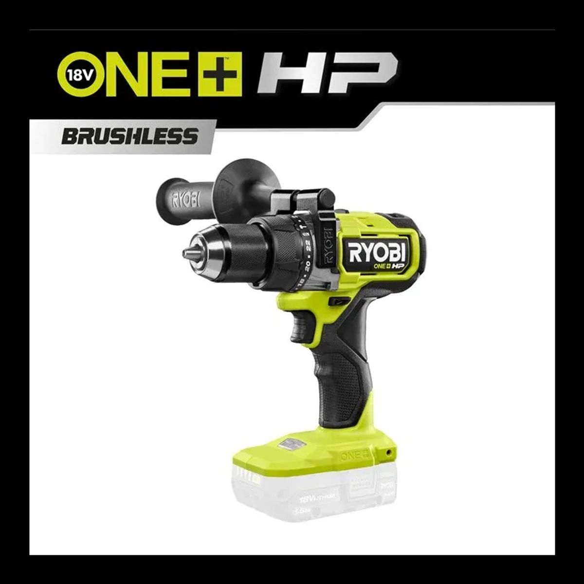 Ryobi 18v One+ Hp Bore-/skruemaskine Med Slag Rpd18x-0