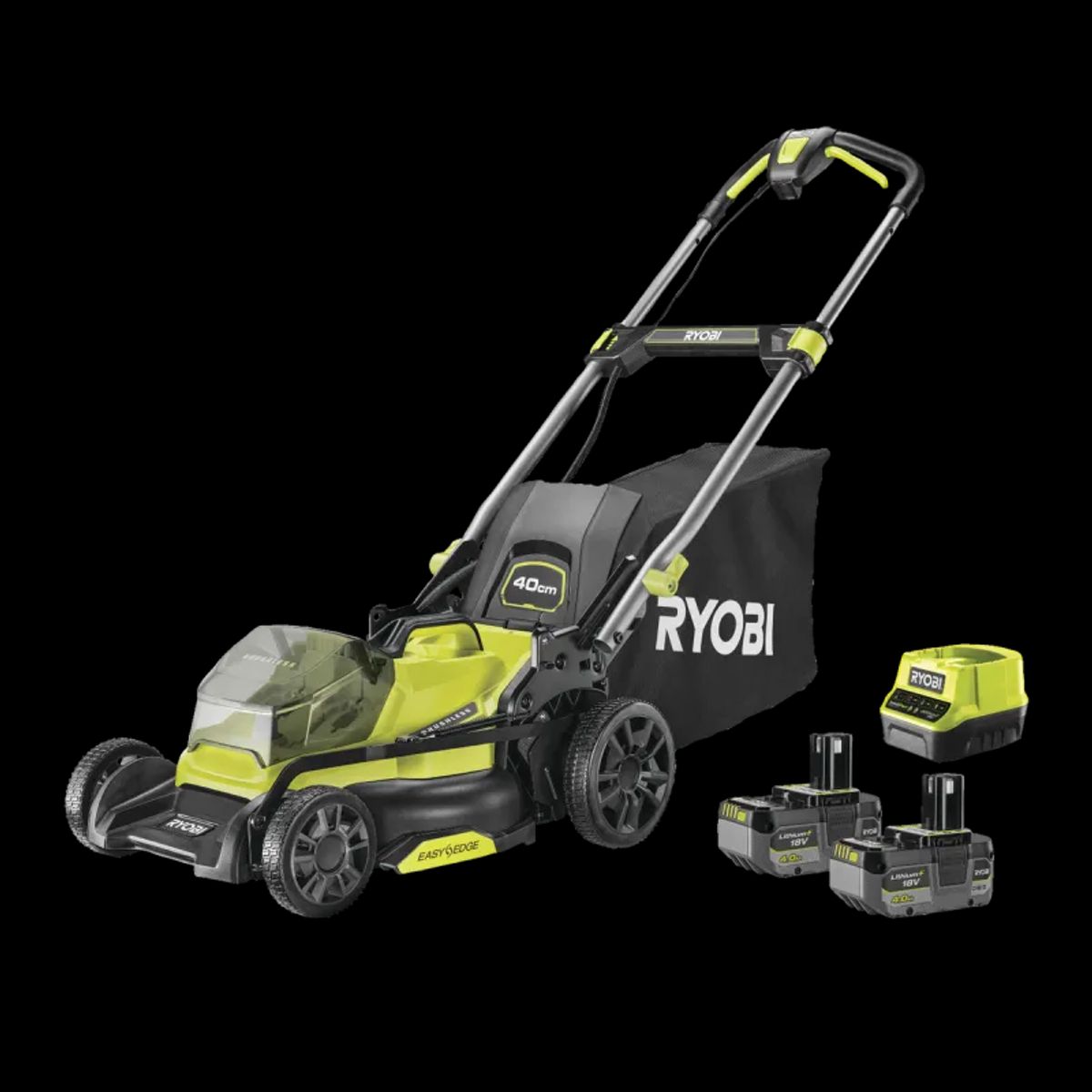 Ryobi 18V Plæneklipper One + - RY18LMX40C-240