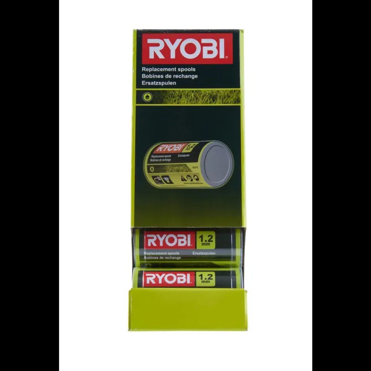 Ryobi 3 stk spoler, 1,5 mm line, passer RLT-3525. - RAC149