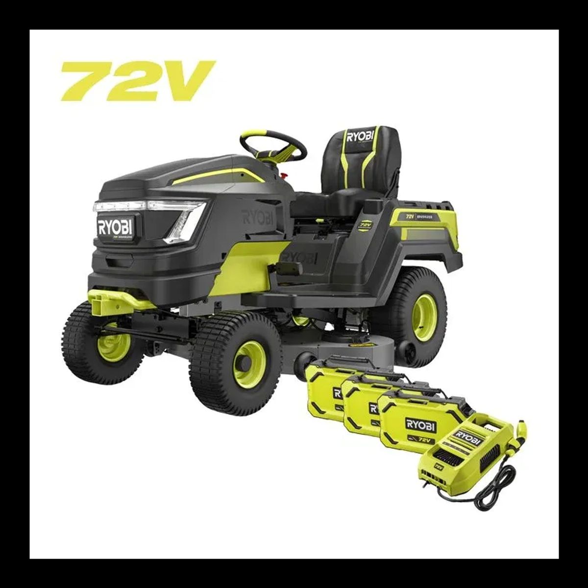 Ryobi 72v Havetraktor Ry72tmx117-310