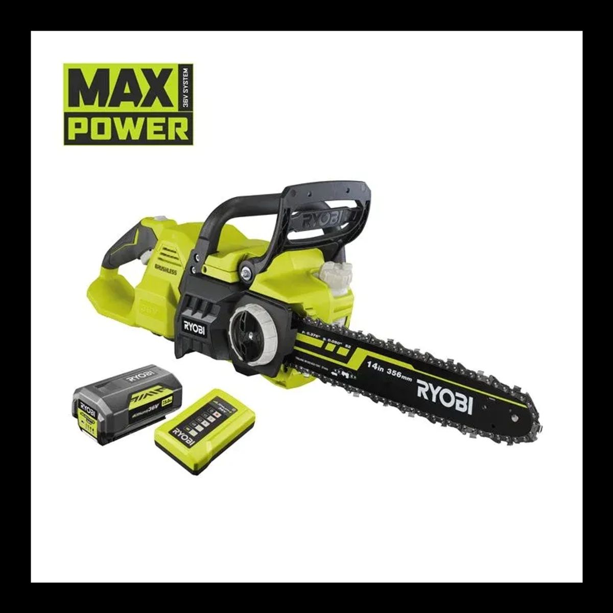 Ryobi Kædesav 36V - RY36CSX35A-150 - MAX POWER