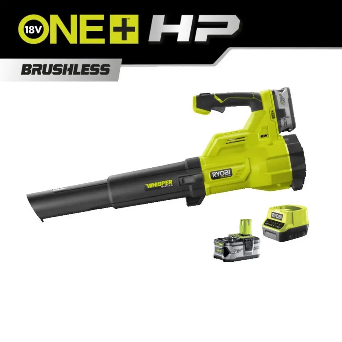 Ryobi One+ Løvblæser Kulfri Ry18blxb-140