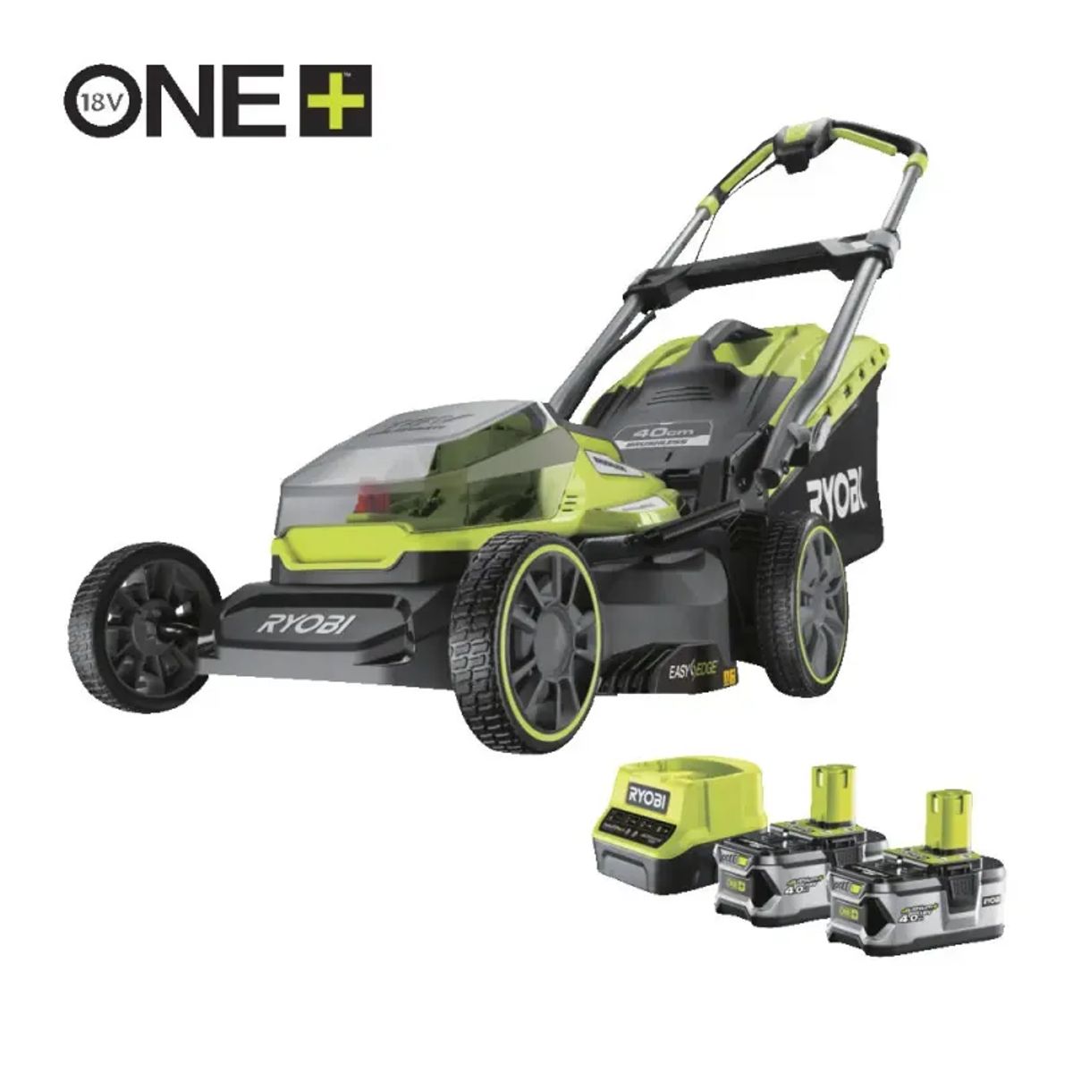 Ryobi Plæneklipper 18V ONE+ - RY18LMX40A-240