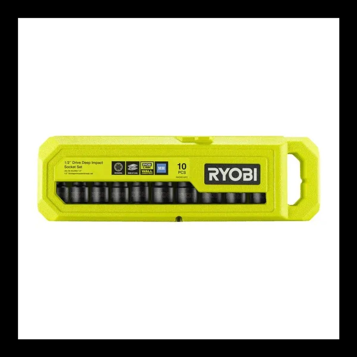 Ryobi Slagtoppesæt Rhdis10pc