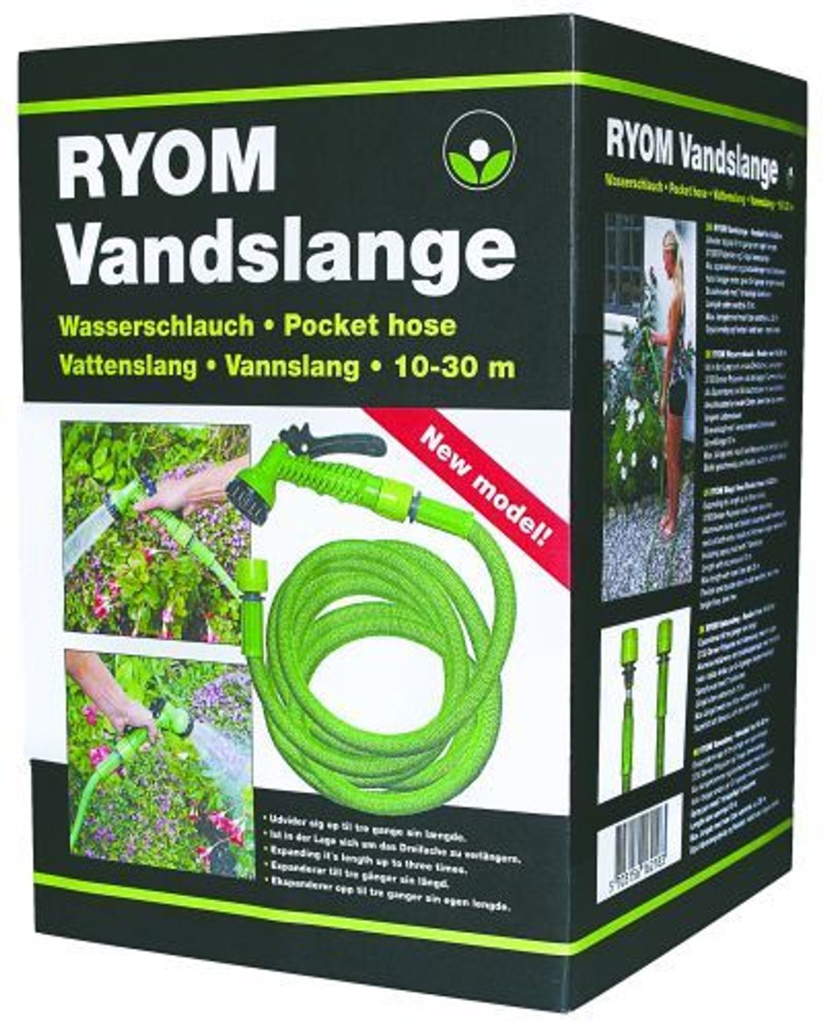 Ryom Flex Vandslange "Plus" 10-30 Mtr